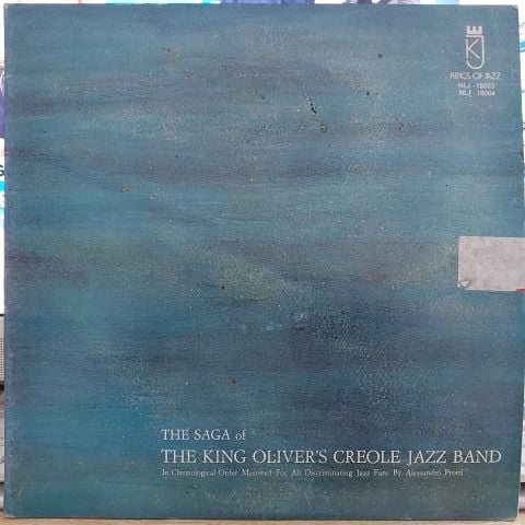 The King Oliver's Creole Jazz Band – The Saga Of The King Oliver's Creole Jazz Band LP PLAK