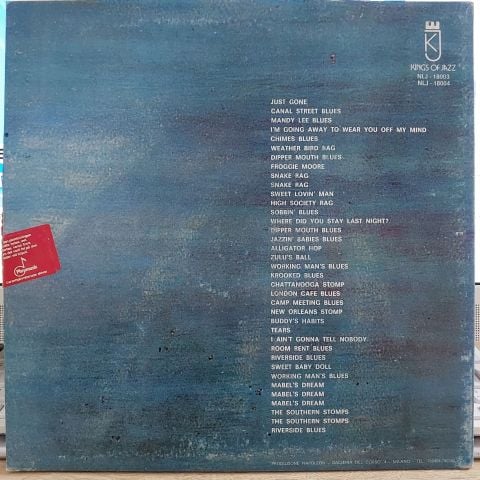 The King Oliver's Creole Jazz Band – The Saga Of The King Oliver's Creole Jazz Band LP PLAK