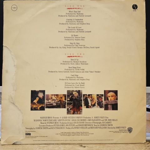 MADONNA - WHOS THAT GİRL LP PLAK