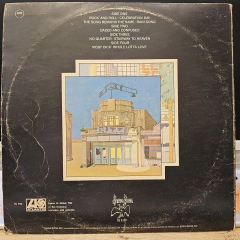 Led Zeppelin – The Soundtrack From The Film The Song Remains The Same LP PLAK...