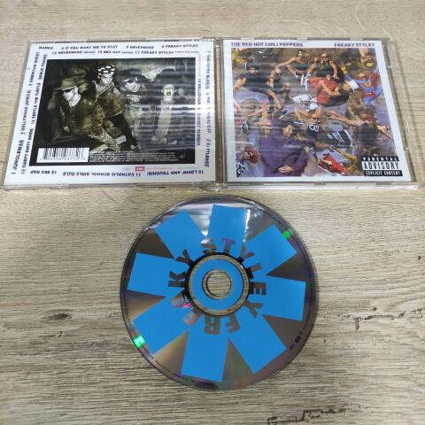 THE RED GOT CHILI PEPPERS - FREAKY STYLEY CD