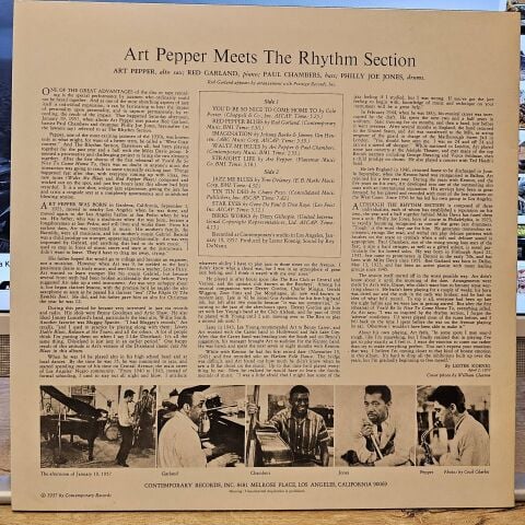 Art Pepper – Art Pepper Meets The Rhythm Section LP PLAK