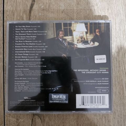 ELVİS CASTELLO & ALLEN TOUSSAINT - THE RIVER IN REVERSE CD