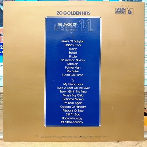 Boney M. – The Magic Of Boney M. - 20 Golden Hits LP PLAK