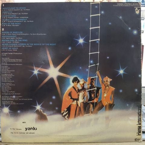 BONEY M - RASPUTİN NİGHTFLİGHT TO VENUS LP PLAK
