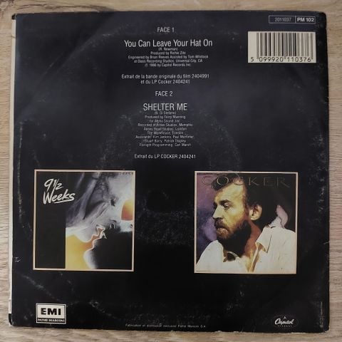 Joe Cocker – You Can Leave Your Hat On 45LİK PLAK
