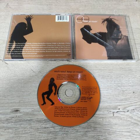 SOUL II SOUL - KEEP ON MOVIN' CD