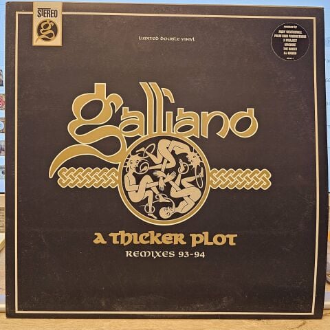 Galliano – A Thicker Plot - Remixes 93-94 LP PLAK