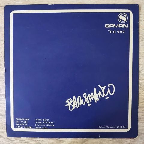 Barış Manço – Derule 45LİK PLAK