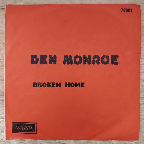 Ben Monroe – Broken Home 45LİK PLAK