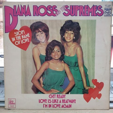 DIANA ROSS - ANT THE SUPREMES GET READY LP PLAK