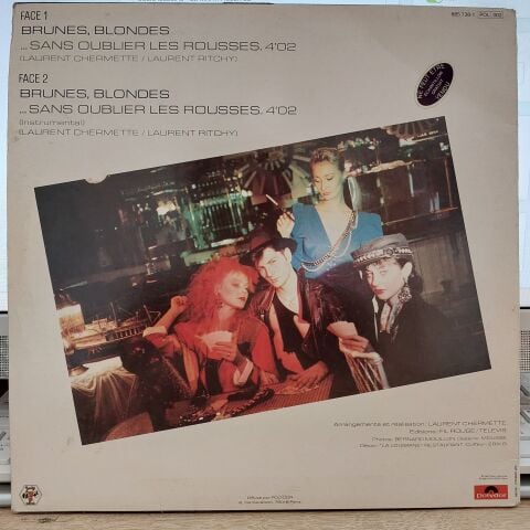 Laurent Ritchy* – Brunes, Blondes... Sans Oublier Les Rousses LP PLAK