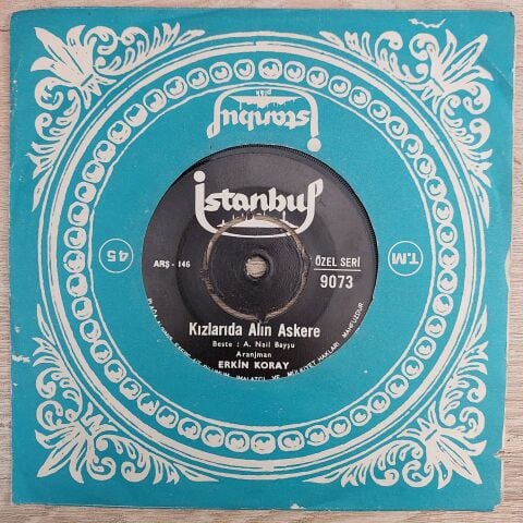 Erkin Koray – Kızlarıda Alın Askere / Aşk Oyunu 45LİK PLAK