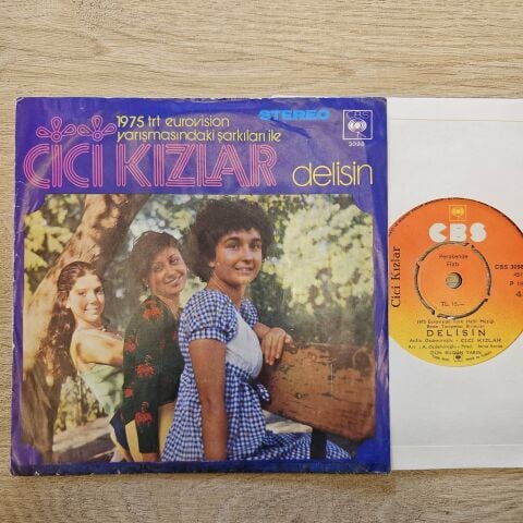 Cici Kızlar – Delisin / Rengarenk 45LİK PLAK