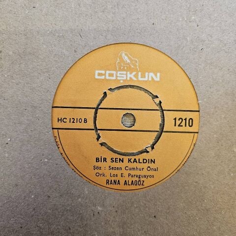 Rana Alagöz – Sana Bıraktım Onu, Bir Sen Kaldın 45LİK PLAK