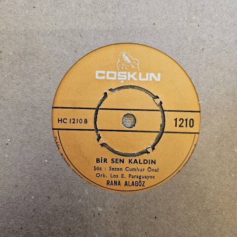 Rana Alagöz – Sana Bıraktım Onu, Bir Sen Kaldın 45LİK PLAK