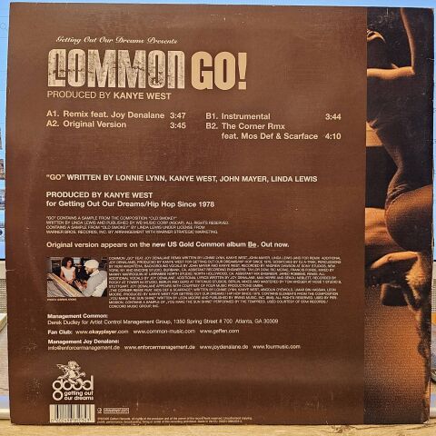 Common Feat. Joy Denalane – Go! (Remix) LP PLAK