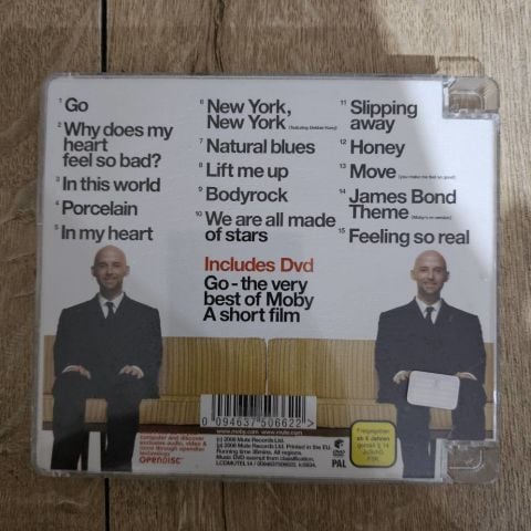GO-THE VERY BEST OF MOBY CD