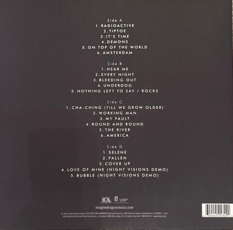 Imagine Dragons – Night Visions LP PLAK