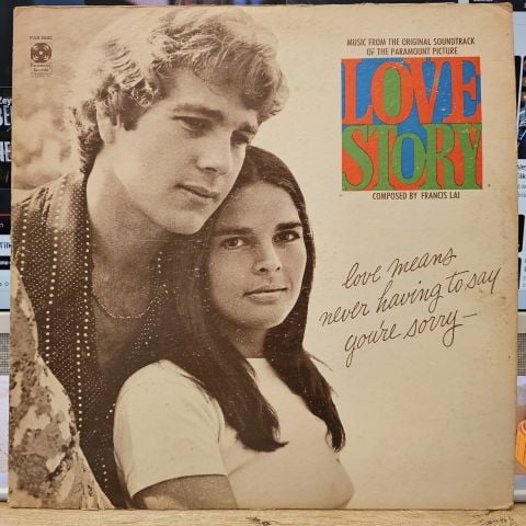 Francis Lai – Love Story - Music From The Original Soundtrack Of The Paramount Picture LP PLAK