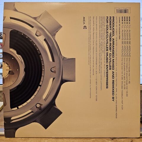C + C Music Factory – I'll Always Be Around LP PLAK