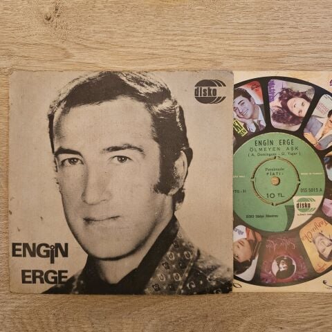 Engin Erge – Ölmeyen Aşk / Anlarsın Birgün 45LİK PLAK