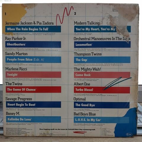 ÇEŞİTLİ SANATÇILAR - MUSIC SHOP TOP HİTS LP PLAK