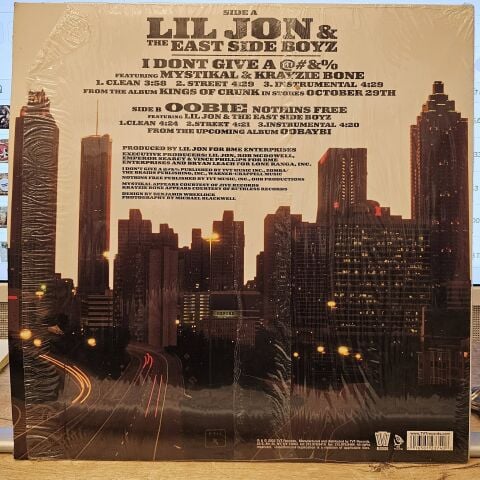 Lil Jon & The East Side Boyz – I Don't Give A @#&% LP PLAK