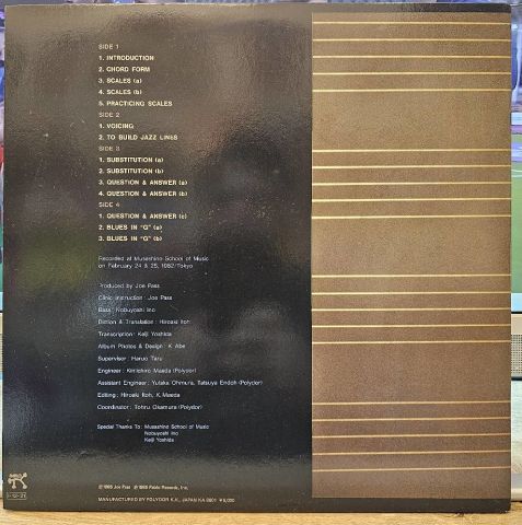 Joe Pass – Jazz Guitar Clinic Live LP PLAK