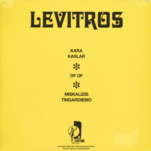 Levitros – Kara Kaslar / Of Of / Miskalizis Tingardiemo LP PLAK (10İNÇ)