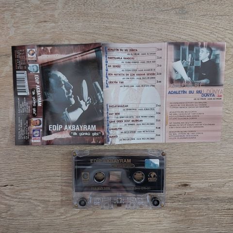 EDİP AKBAYRAM - İLK GÜNKÜ GİBİ KASET