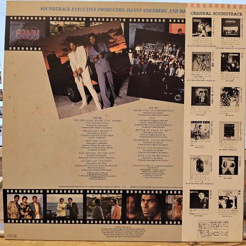 Various – Miami Vice - Music From The Television Series LP PLAK