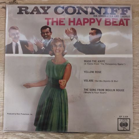 Ray Conniff And His Orchestra & Chorus – The Happy Beat 45LİK PLAK