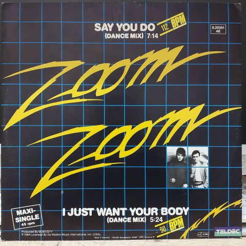Zoom Zoom – Say You Do LP PLAK