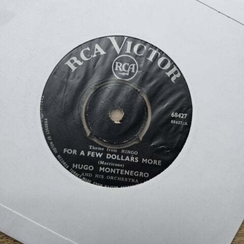 Hugo Montenegro Orchestra – For A Few Dollars More / The Fox 45LİK PLAK