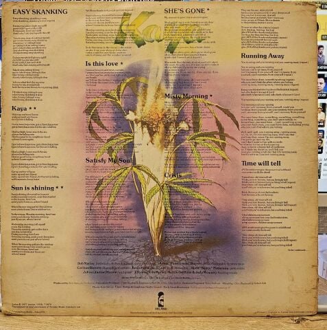 Bob Marley & The Wailers – Kaya LP PLAK