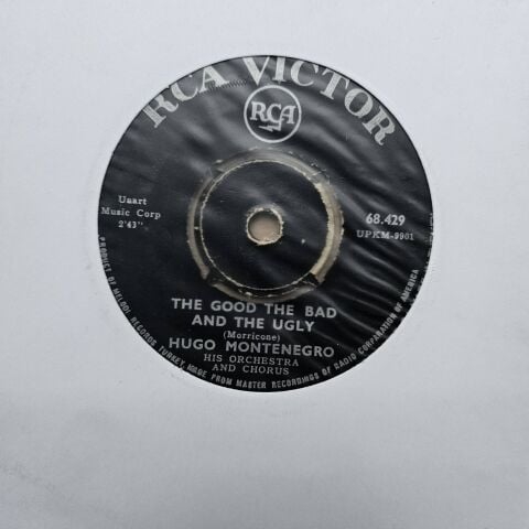 Hugo Montenegro, His Orchestra And Chorus – The Good, The Bad And The Ugly 45LİK PLAK