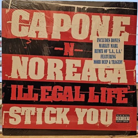 Capone -N- Noreaga – Illegal Life / Stick You LP PLAK
