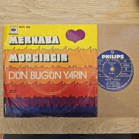 Dün Bugün Yarın – Merhaba / Moogırgır 45LİK PLAK