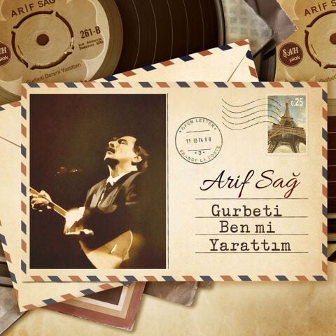 Arif Sağ - Gurbeti Ben Mi Yarattım LP PLAK