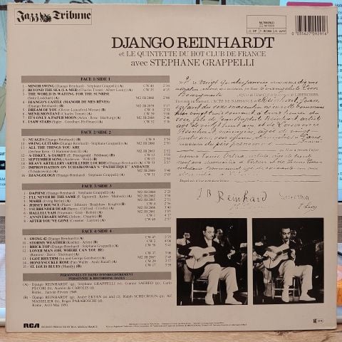 Django Reinhardt – The Indispensable Django Reinhardt (1949-1950) LP PLAK