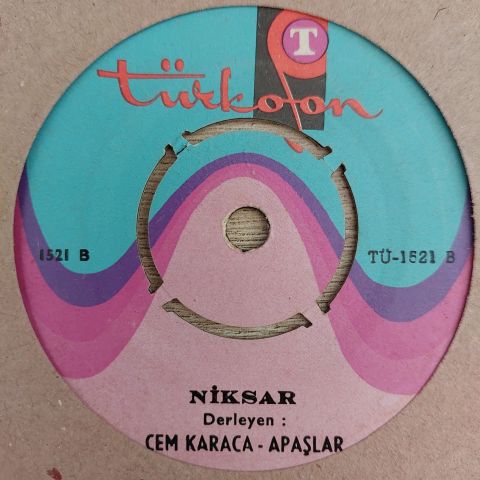 Cem Karaca - Apaşlar – Zeyno 45LİK PLAK