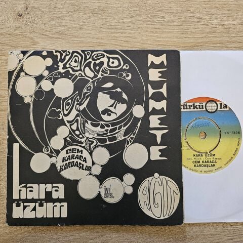 Cem Karaca & Kardaşlar – Kara Üzüm / Mehmete Ağıt 45LİK PLAK