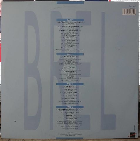 Jacques Brel – Quinze Ans D'Amour LP PLAK