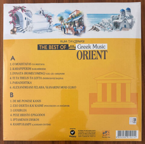 Rum Tavernası - The Best of Greek Music Orient LP PLAK