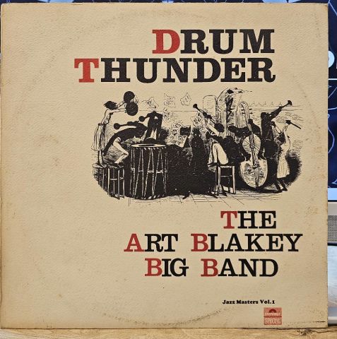 The Art Blakey Big Band featuring John Coltrane – Drum Thunder LP PLAK