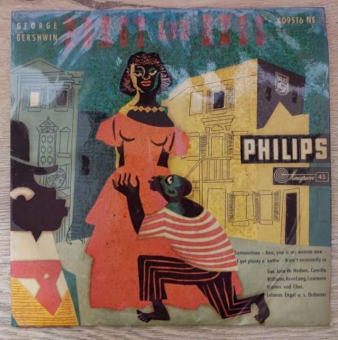 June McMechen, Camilla Williams, Avon Long, Lehmann Engel Und Sein Orchester* – Porgy And Bess 45LİK PLAK