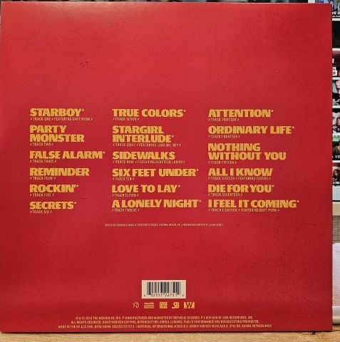 The Weeknd – Starboy LP PLAK