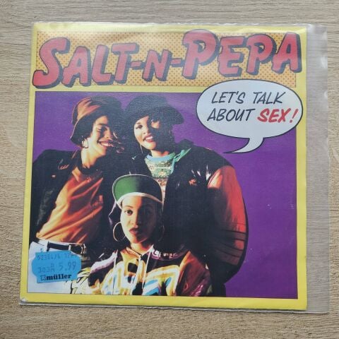Salt-N-Pepa – Let's Talk About Sex 45LİK PLAK