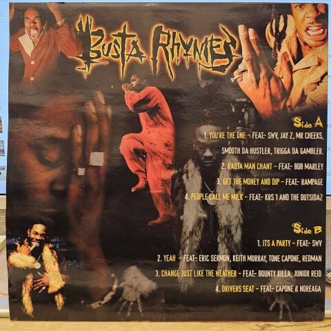 Busta Rhymes – 8 Unreleased Bullets LP PLAK